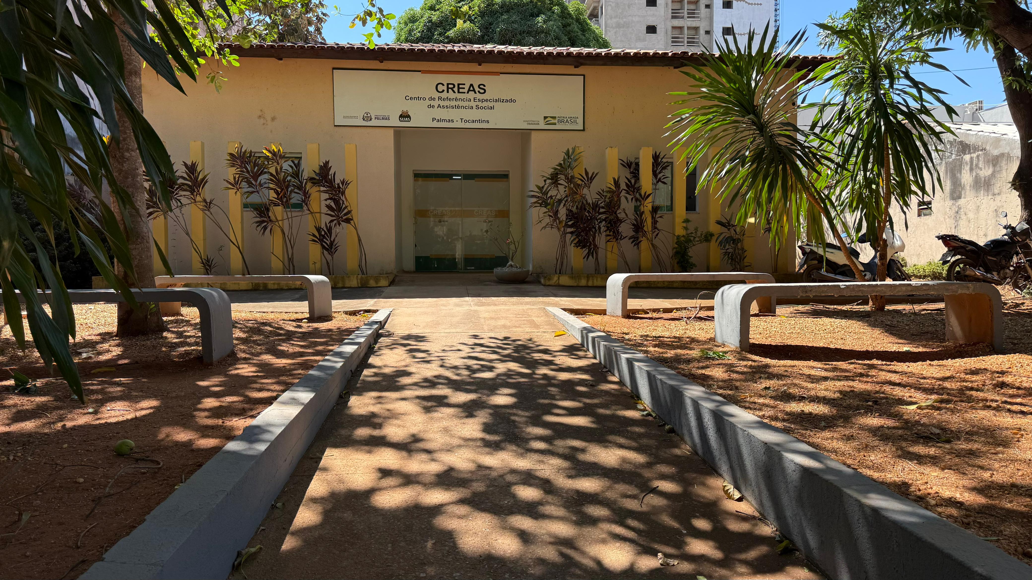 Sede do Creas fica localizado na Quadra Arse 32 recebe melhorias estruturais