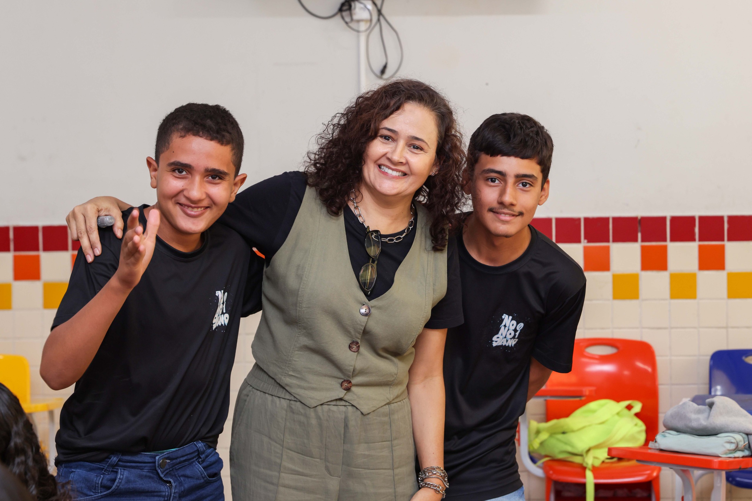 Rosilene destaca que se sente realizada em ver seus ex-alunos sendo aprovados no IFTO e UFT