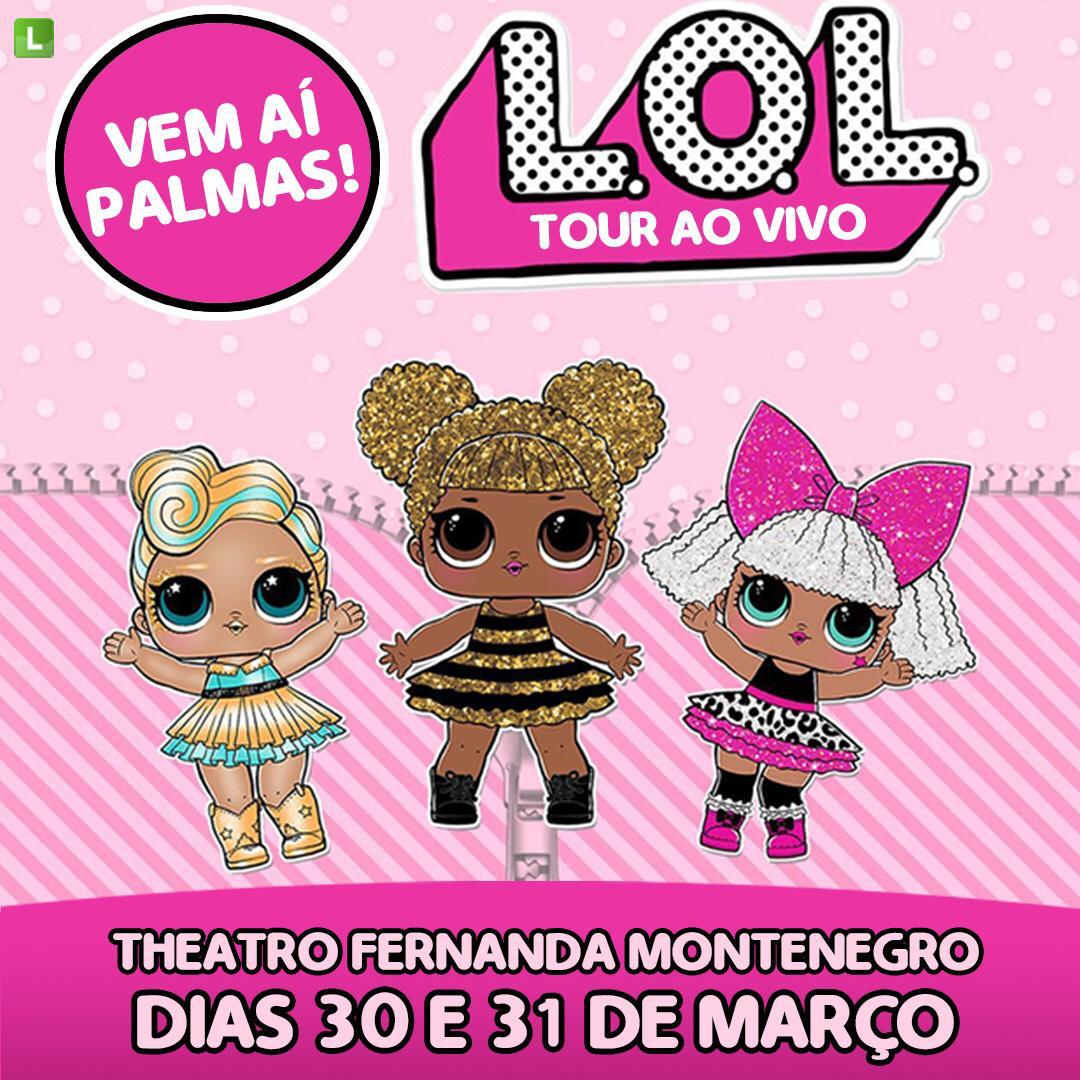 Bonequinhas LOL chegam ao Theatro Fernanda Montenegro no espetáculo LOL – Tour ao vivo nos dias 30 e 31