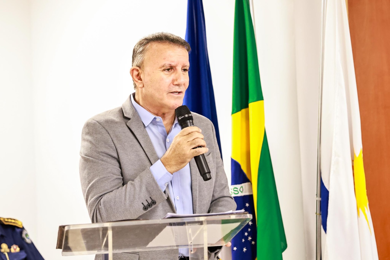 “Projeto tem aprovação de 98% dos palmenses”, destaca prefeito Eduardo durante renovação de parceria das escolas com instituições de segurança