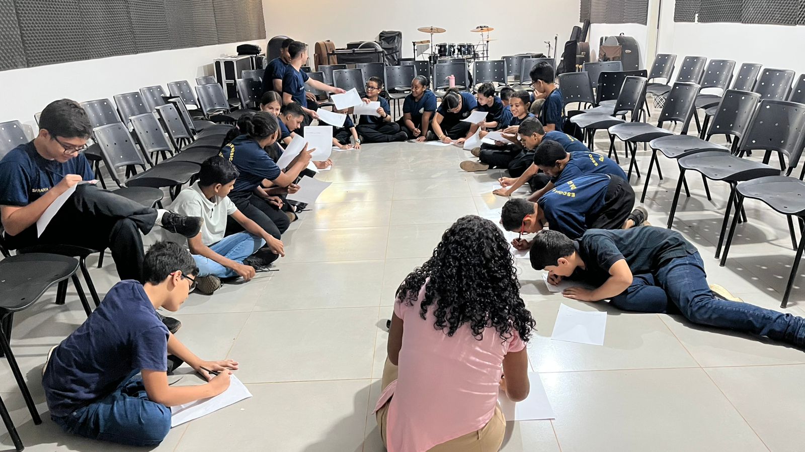 Guarda Metropolitana de Palmas inicia ciclo de palestras sobre bullying para alunos do programa sociocultural da instituição