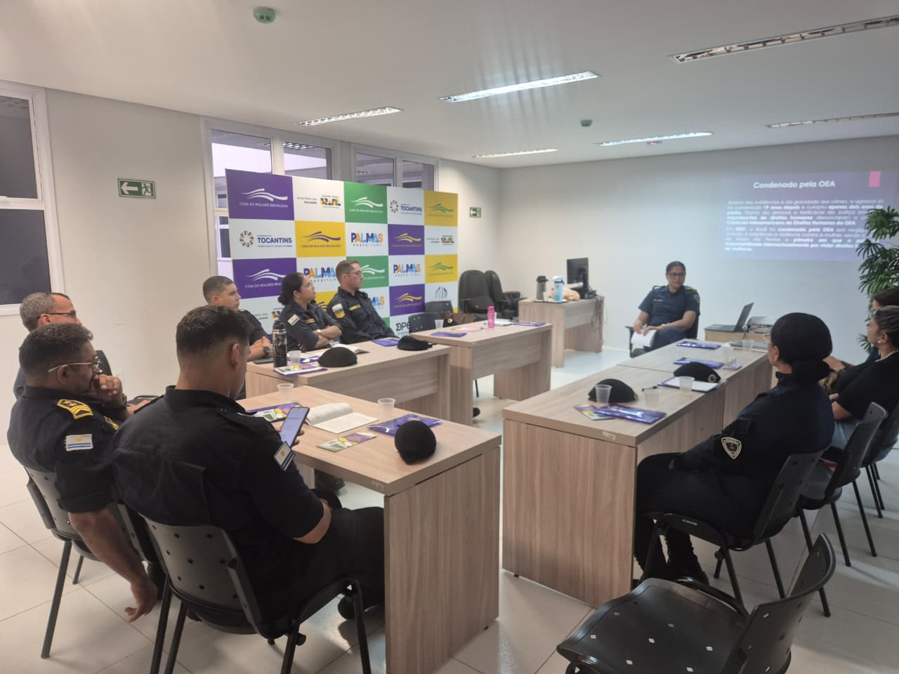 Entre os dias 15 e 18 de setembro está sendo realizada a Qualificação Inicial da Patrulha Mulher Segura