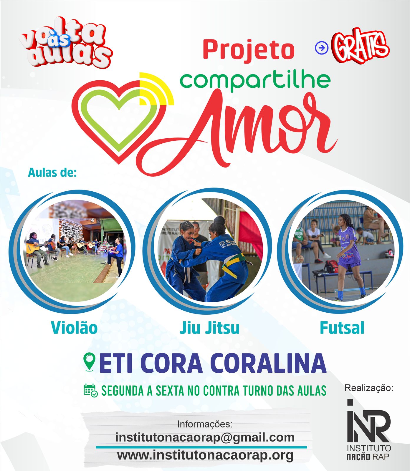 Aulas são abertas aos alunos e a comunidade em geral - Foto Divulgação