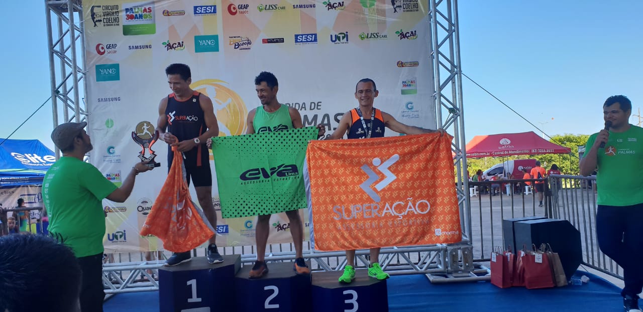Antônio Francisco Silva e Leia Carneiro vencem a Corrida de Palmas; prova faz parte das comemorações do 30 anos da Capital