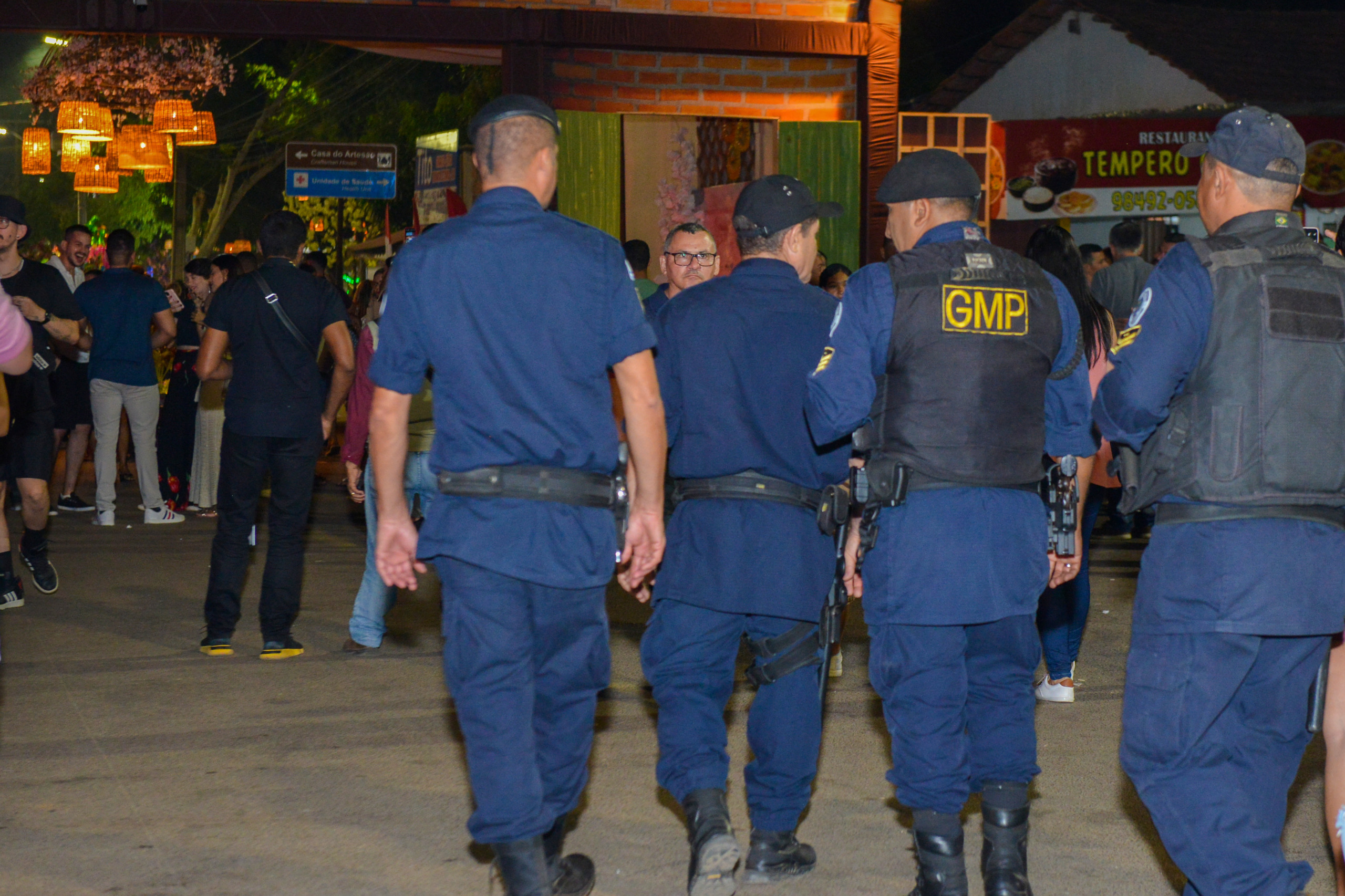 Guarda Metropolitana de Palmas reforça segurança durante o Festival Gastronômico de Taquaruçu