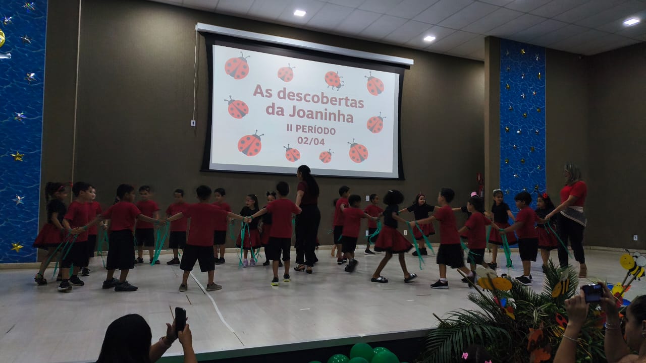 Pré-escola II uniu natureza, imaginação e curiosidade científica, com explorações que foram desde aventuras pelo universo até estudos sobre joaninhas -  Foto:divulgação