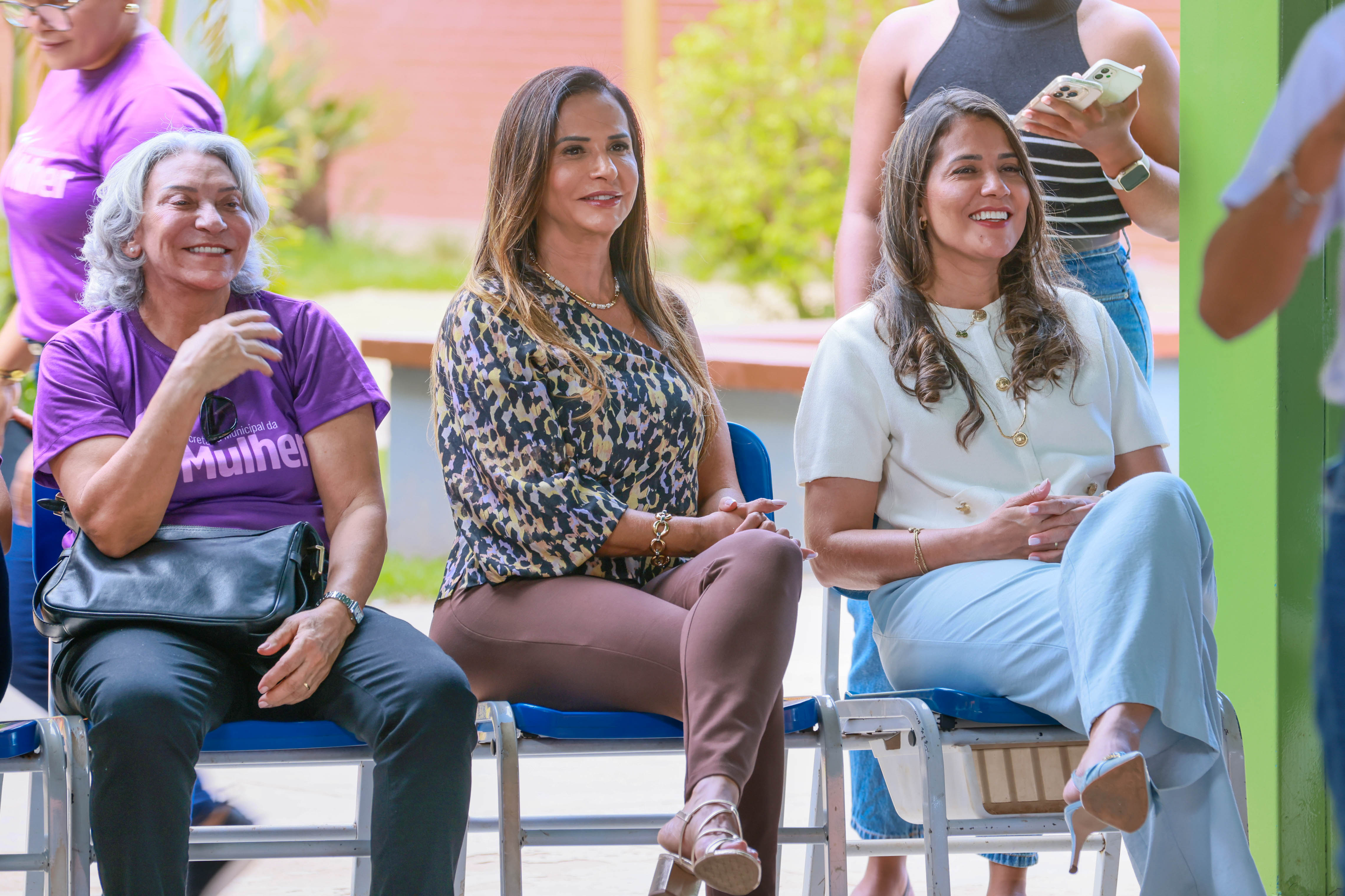 Data: 14/05/2025. Ação educativa sobre os direitos das mulheres na Escola Municipal Mestre Pacífico Siqueira Campos