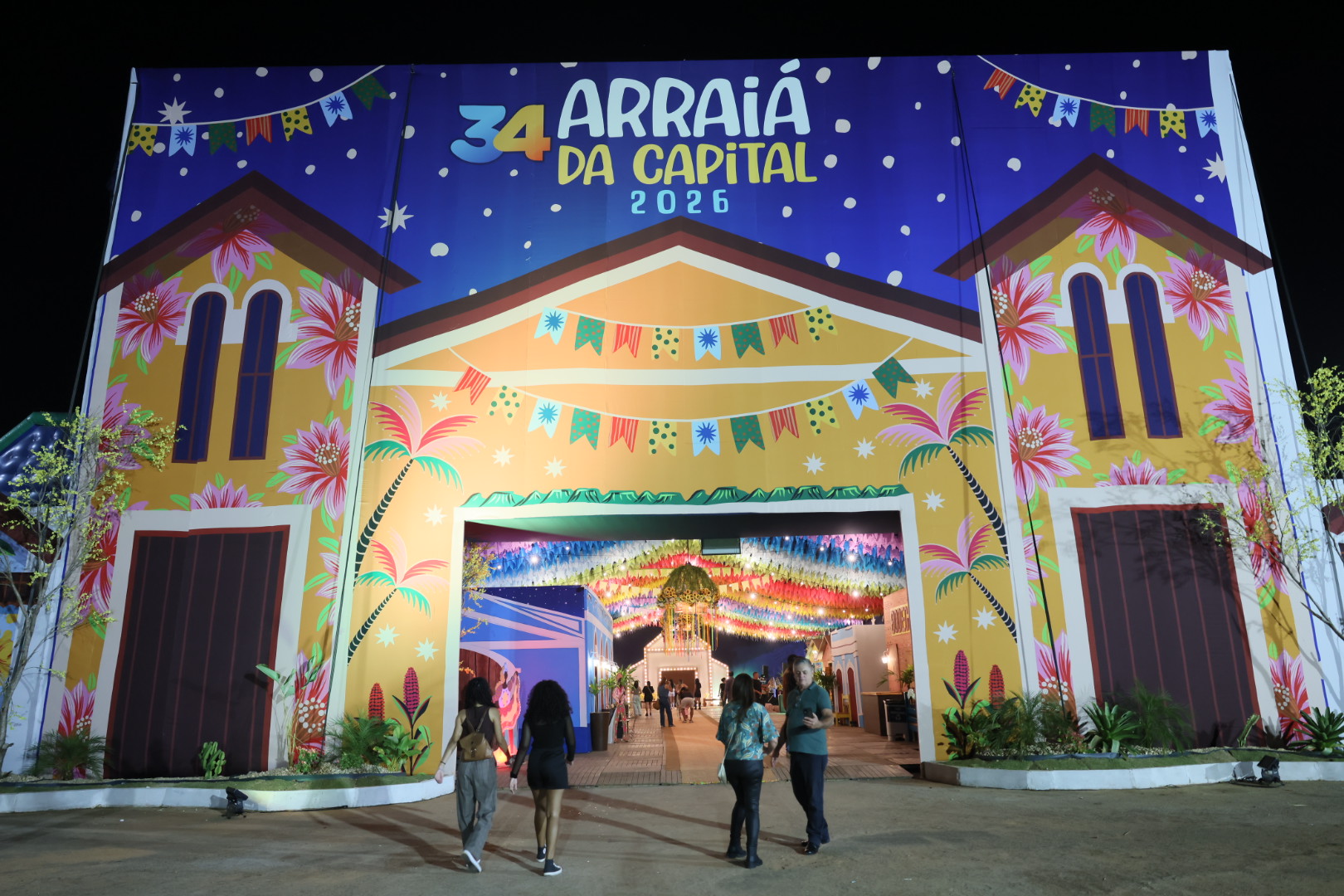 34º Arraiá da Capital tem público expressivo, geração de renda e fortalecimento da cultura popular