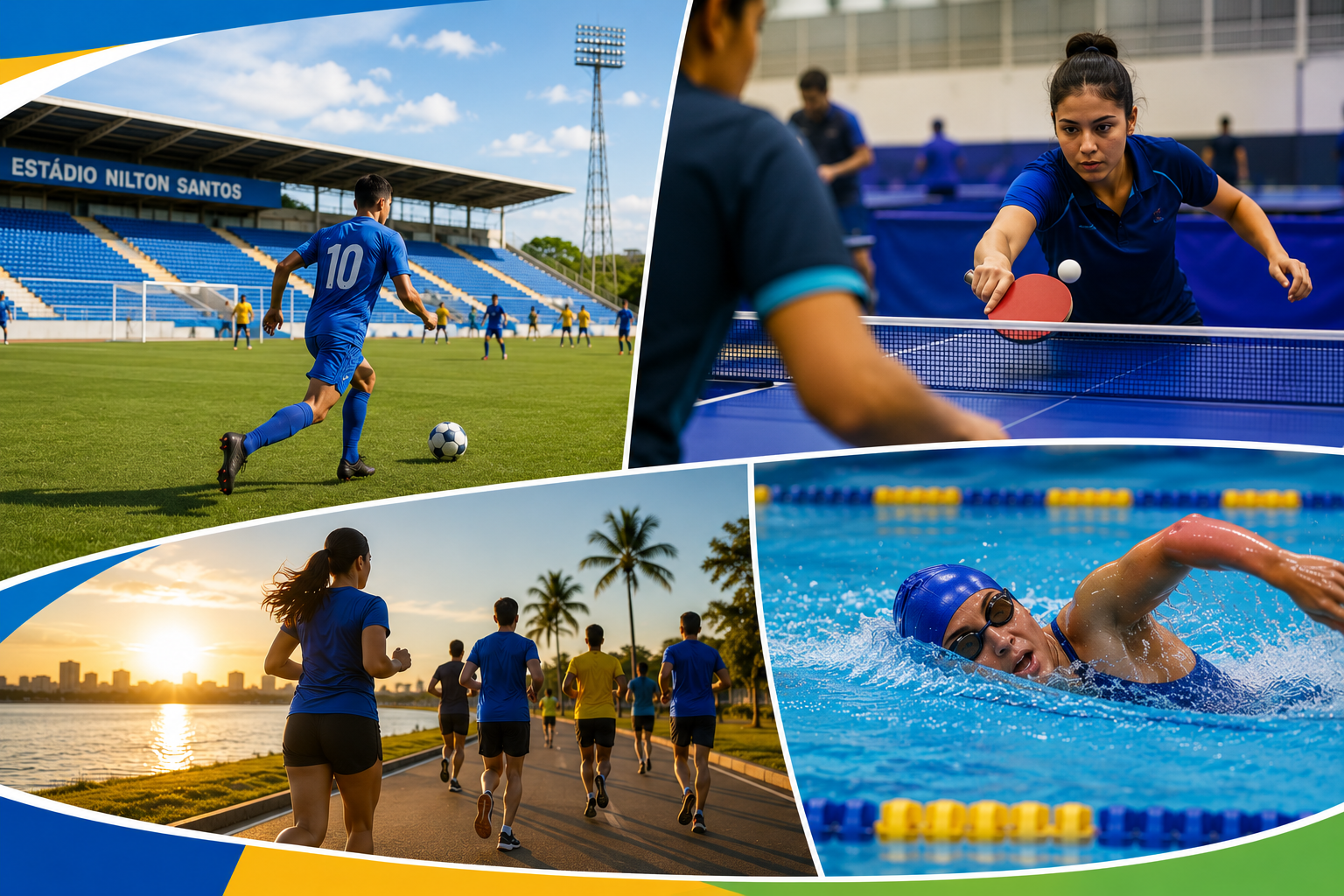 Programação esportiva marca comemorações do aniversário da Capital