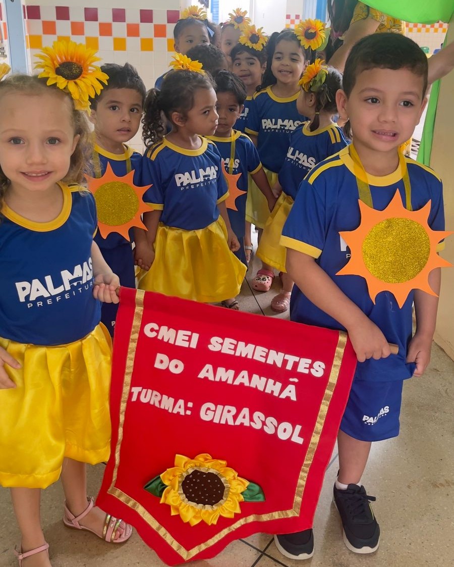 Turma Girassol participa do circuito com atividades lúdicas e elementos da cultura tocantinense