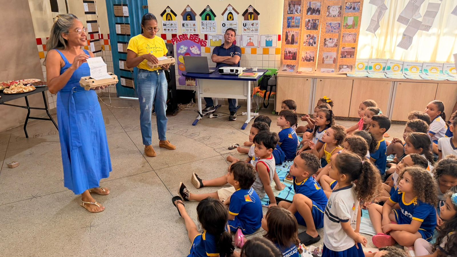 Cmei Matheus Henrique conclui projeto que valoriza pequenas alegrias da infância