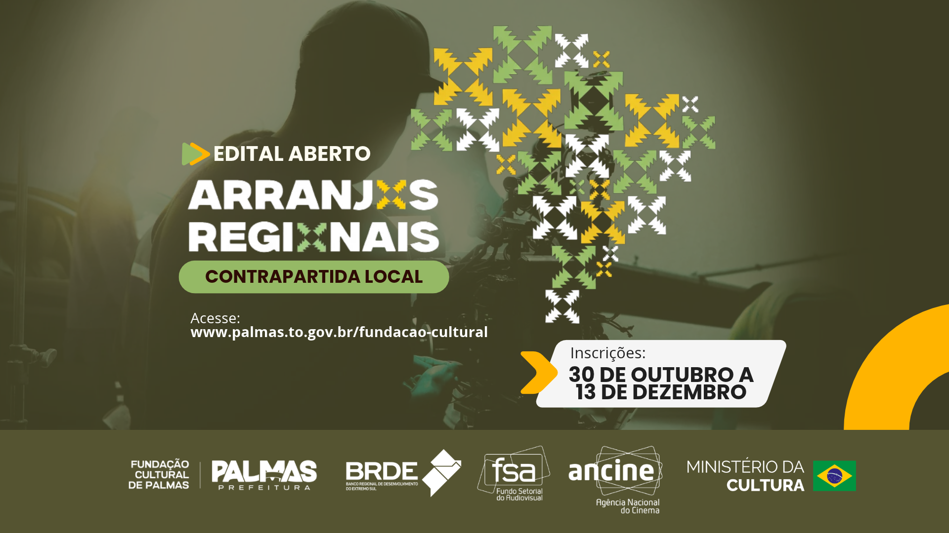 Fundação Cultural lança edital Arranjos Regionais voltado a projetos de Palmas