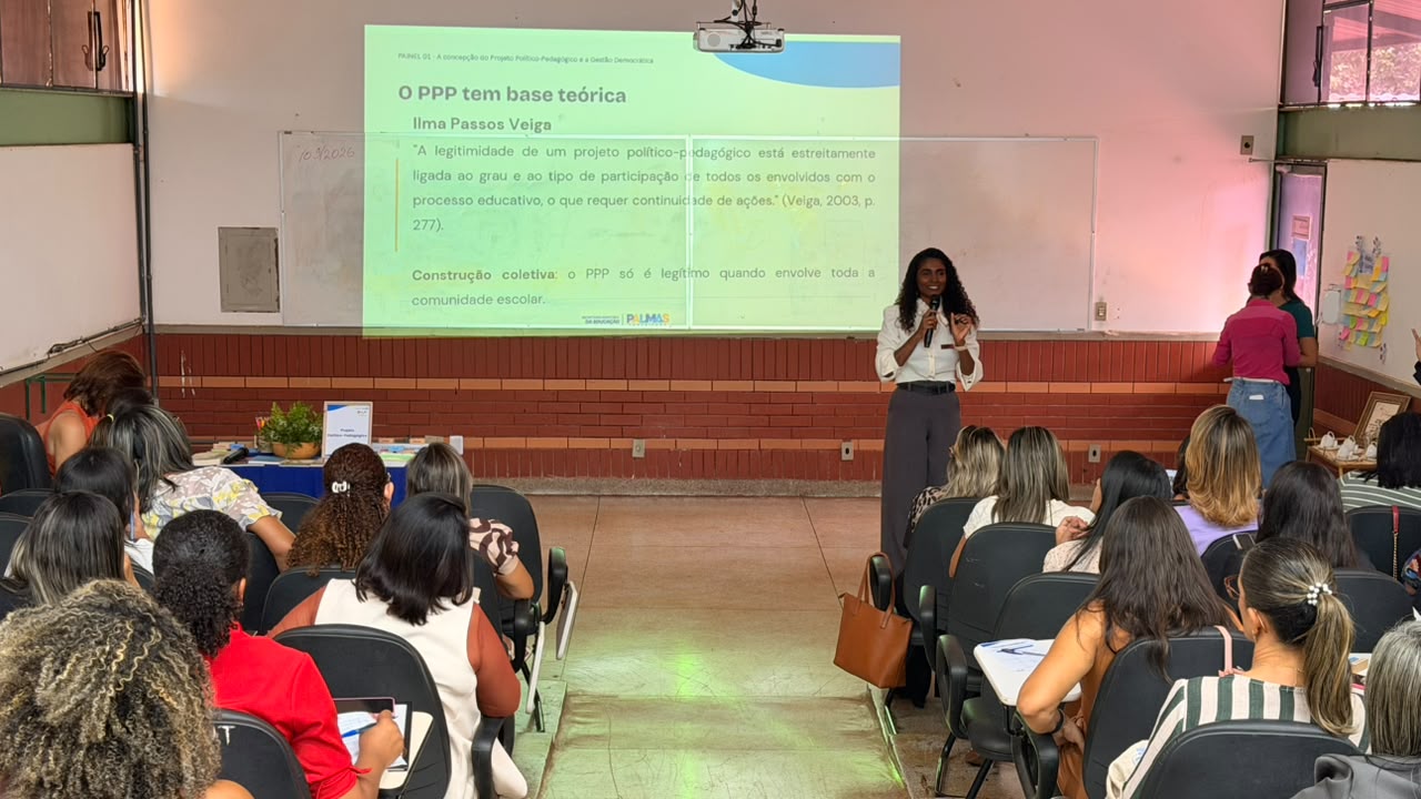 Educação infantil de Palmas debate novas regras para construção de projeto político-pedagógico