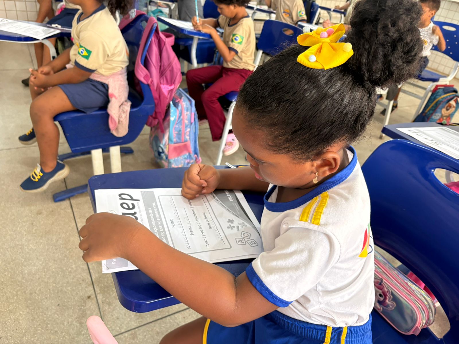 Rede municipal aplica provas do Sistema de Avaliação Educacional de Palmas