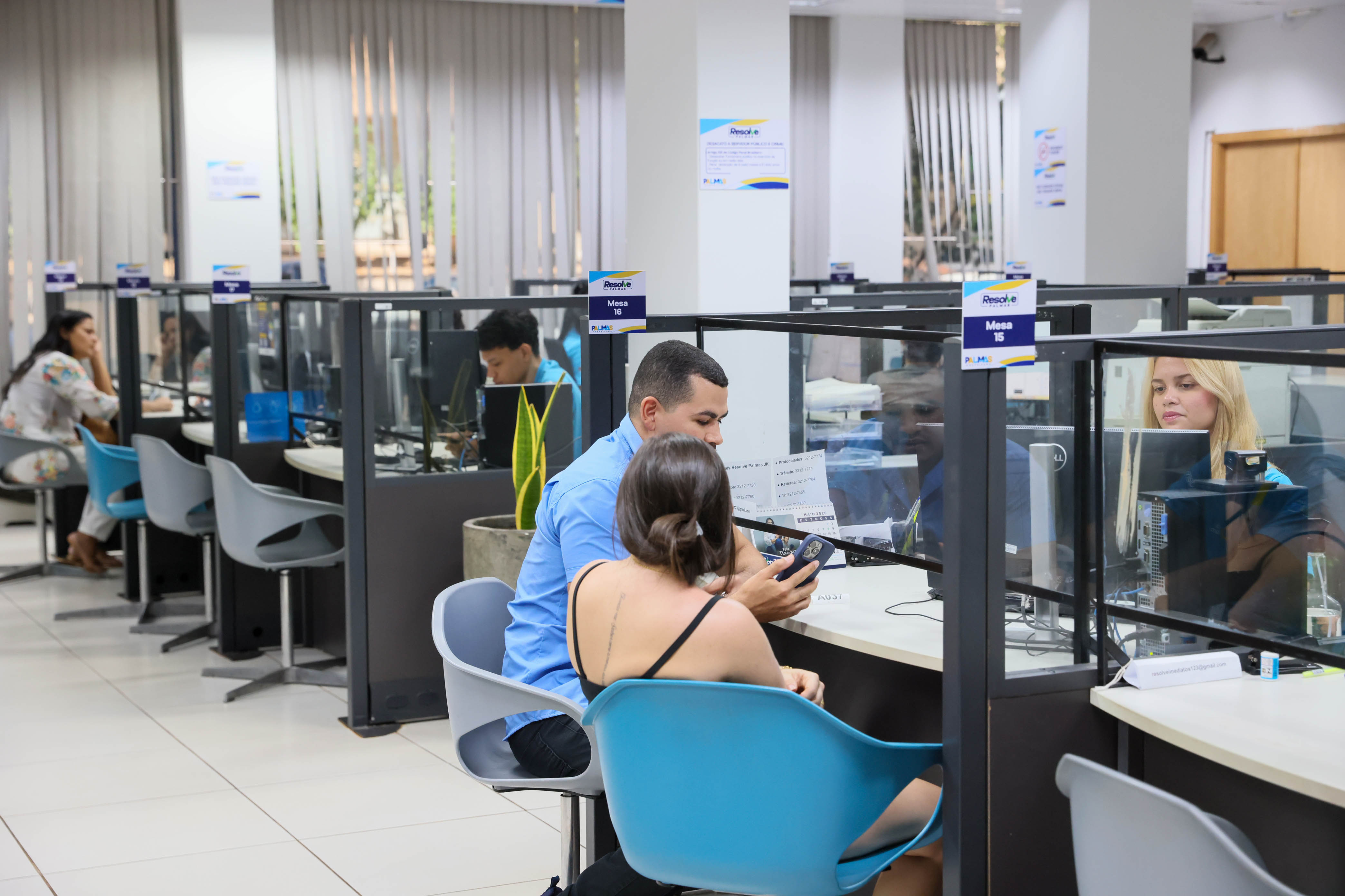 Resolve Palmas reúne mais de 100 serviços municipais em três unidades de atendimento