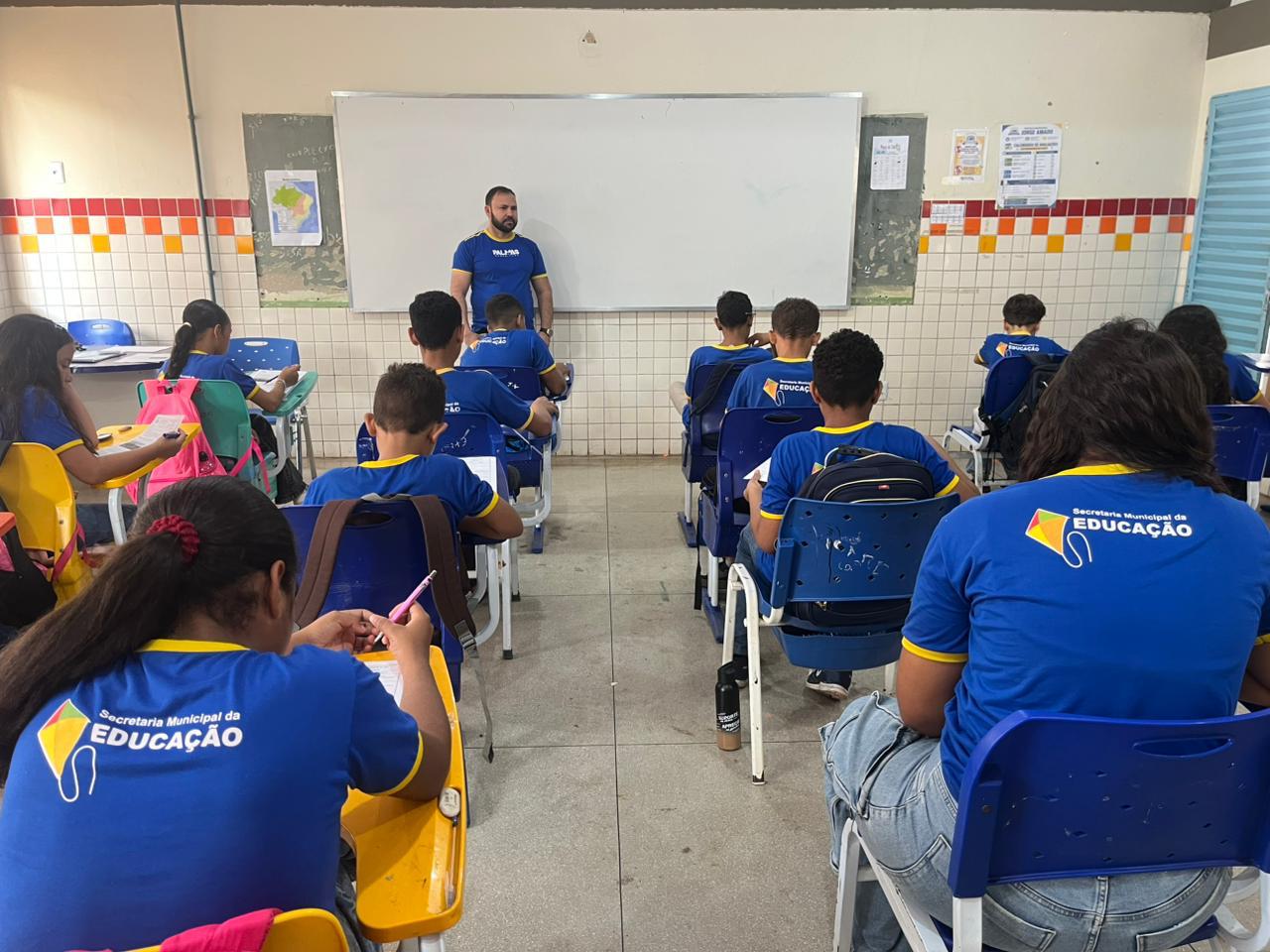 Estudantes da rede municipal de ensino se preparam para a 2ª fase da Obmep 2026