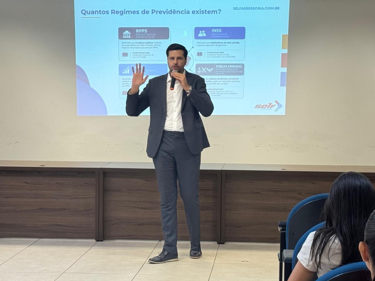 Previpalmas realiza capacitação sobre RPPS e fortalecimento da gestão previdenciária