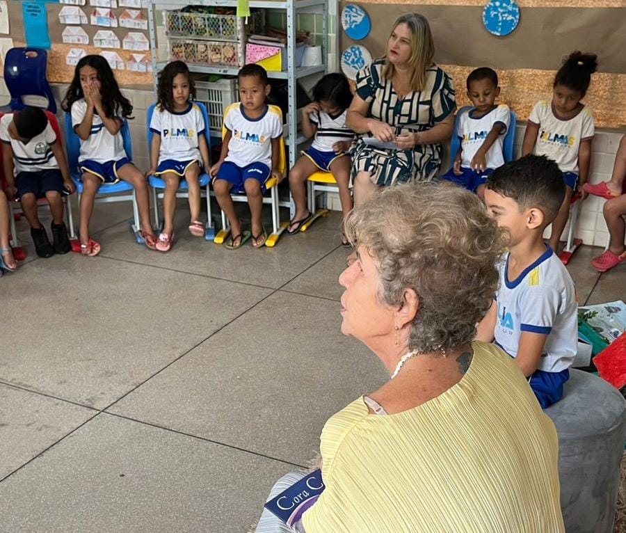 Atividade integra as ações contínuas da unidade para incentivar o gosto pela leitura