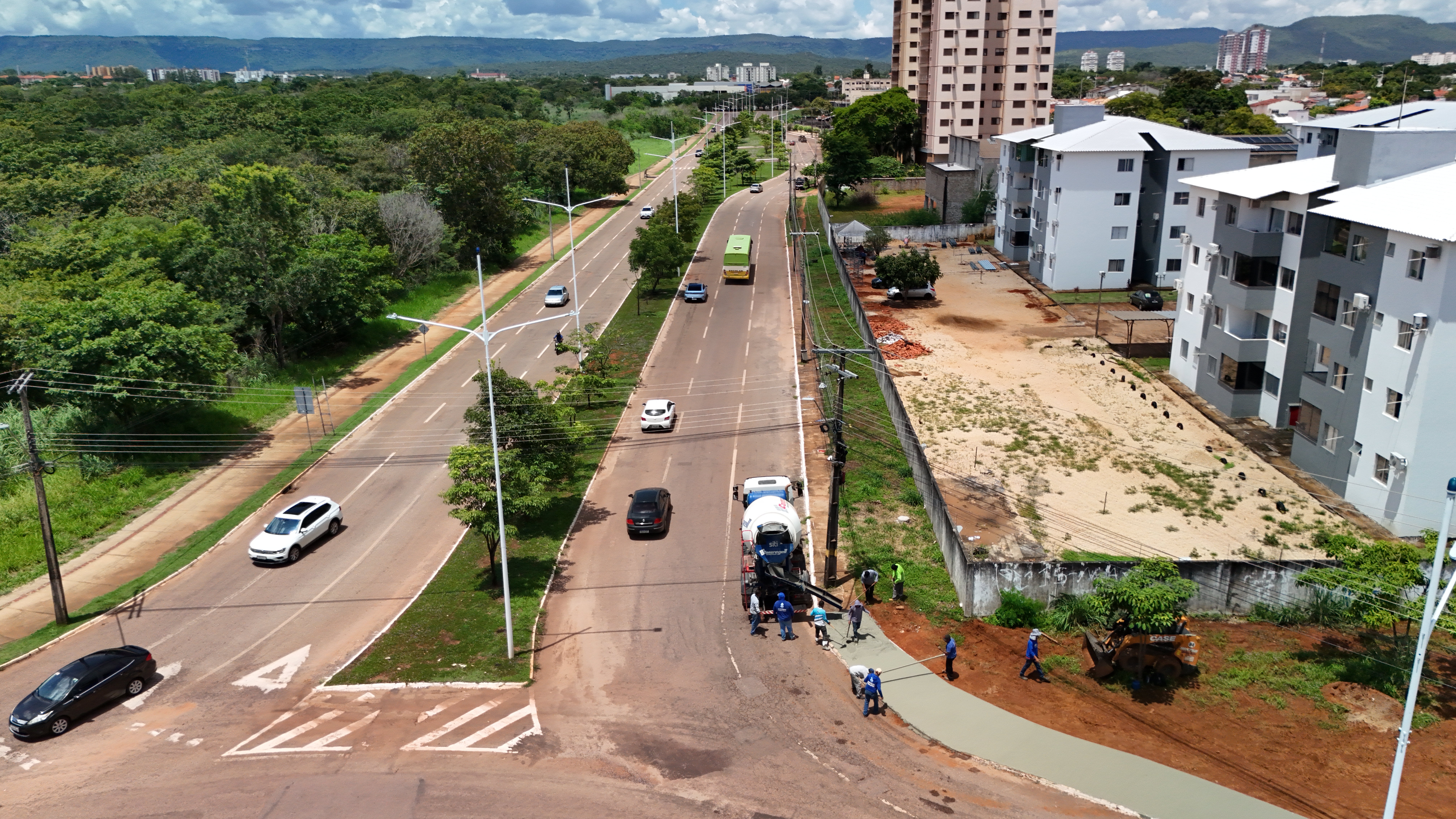Prefeitura de Palmas constrói calçadas com acessibilidade em quadras do Plano Diretor Norte