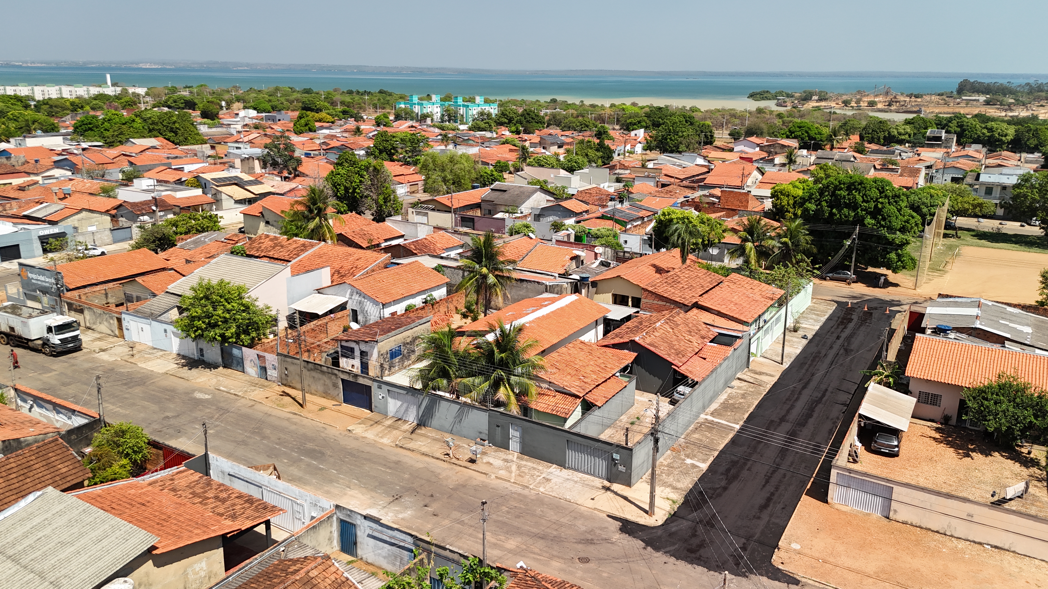 Arno 43 é a sétima quadra da região norte de Palmas a receber microrrevestimento asfáltico na atual gestão