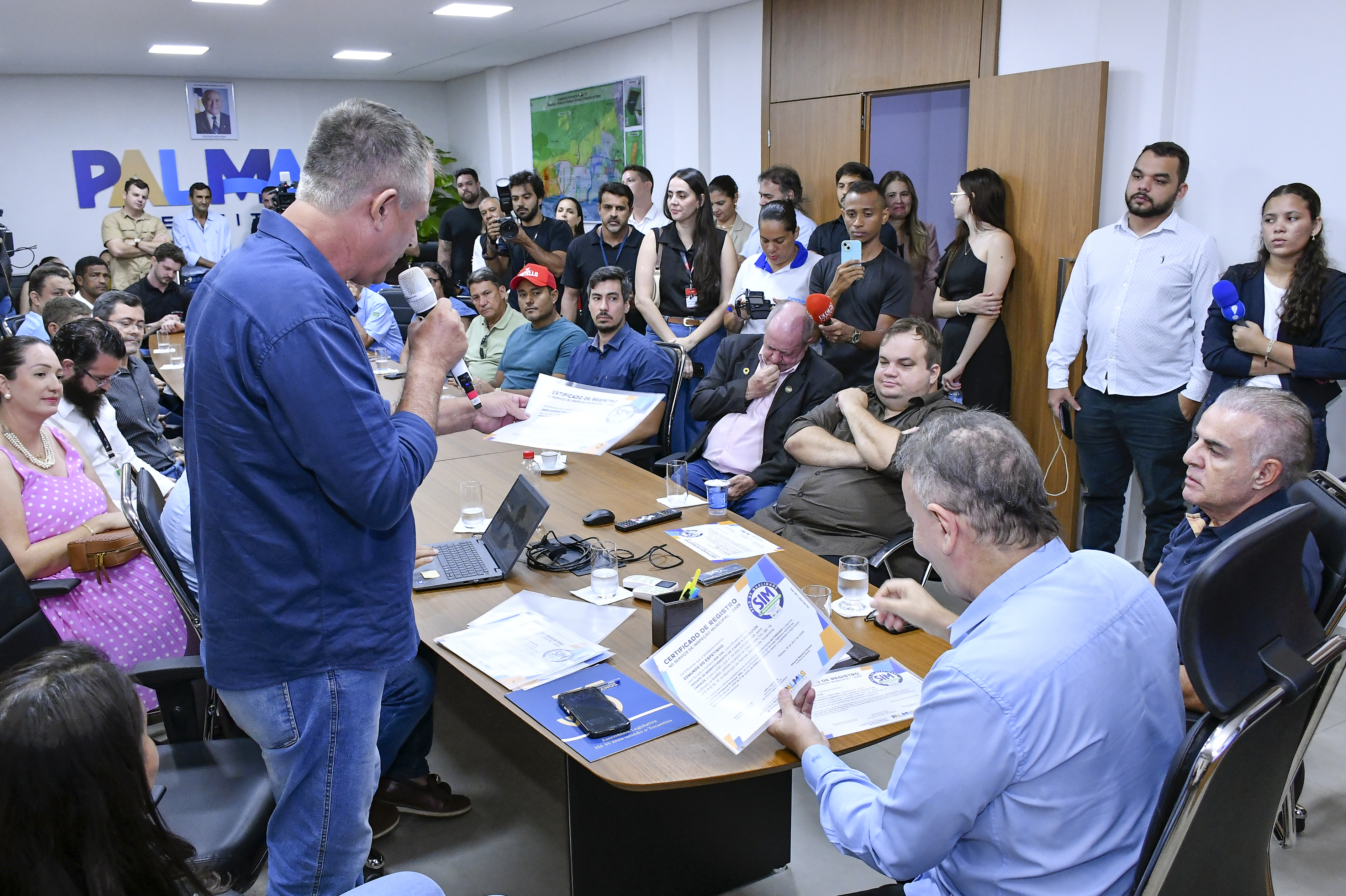 Certificações foram entregues na tarde desta quinta-feira, 16, a produtores de Palmas - Foto: Mariana Di Pietro