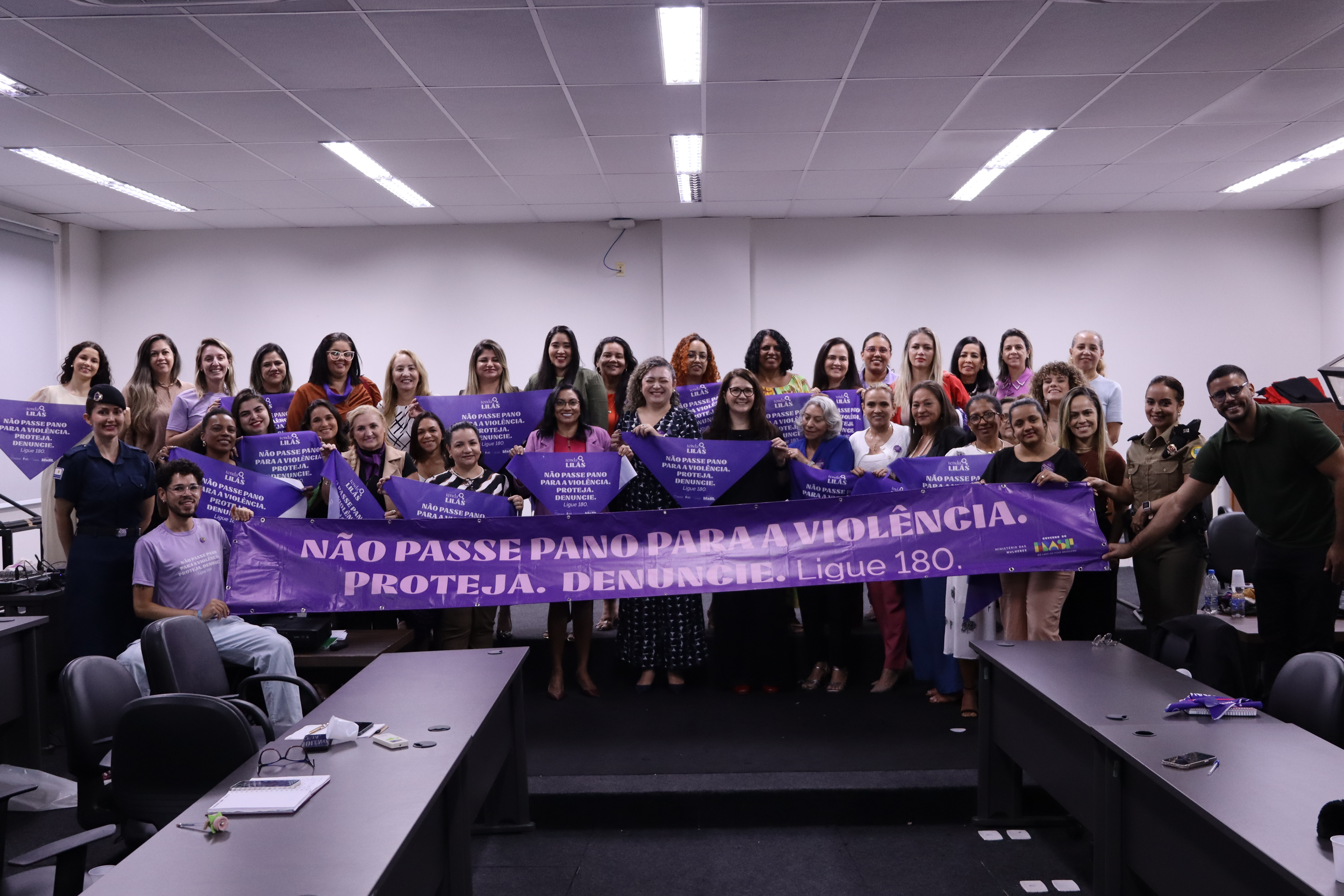 Encontro reúne representantes da rede de proteção à Mulher das esferas municipal, estadual e federal, em Palmas - Foto: Ana Alice Damaceno