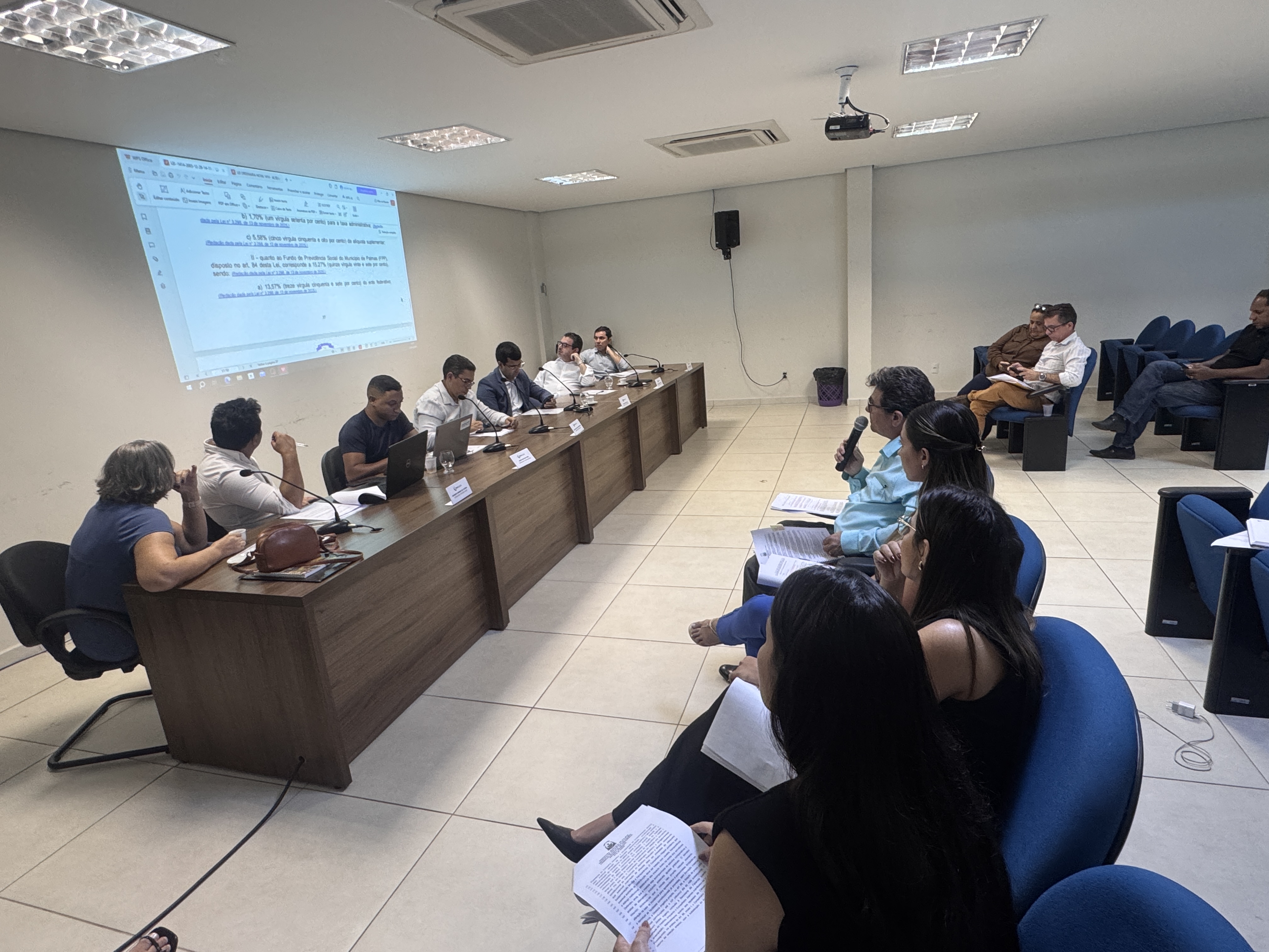 Conselho Municipal de Previdência discute proposta de alteração da Lei Municipal nº 1.414/2005