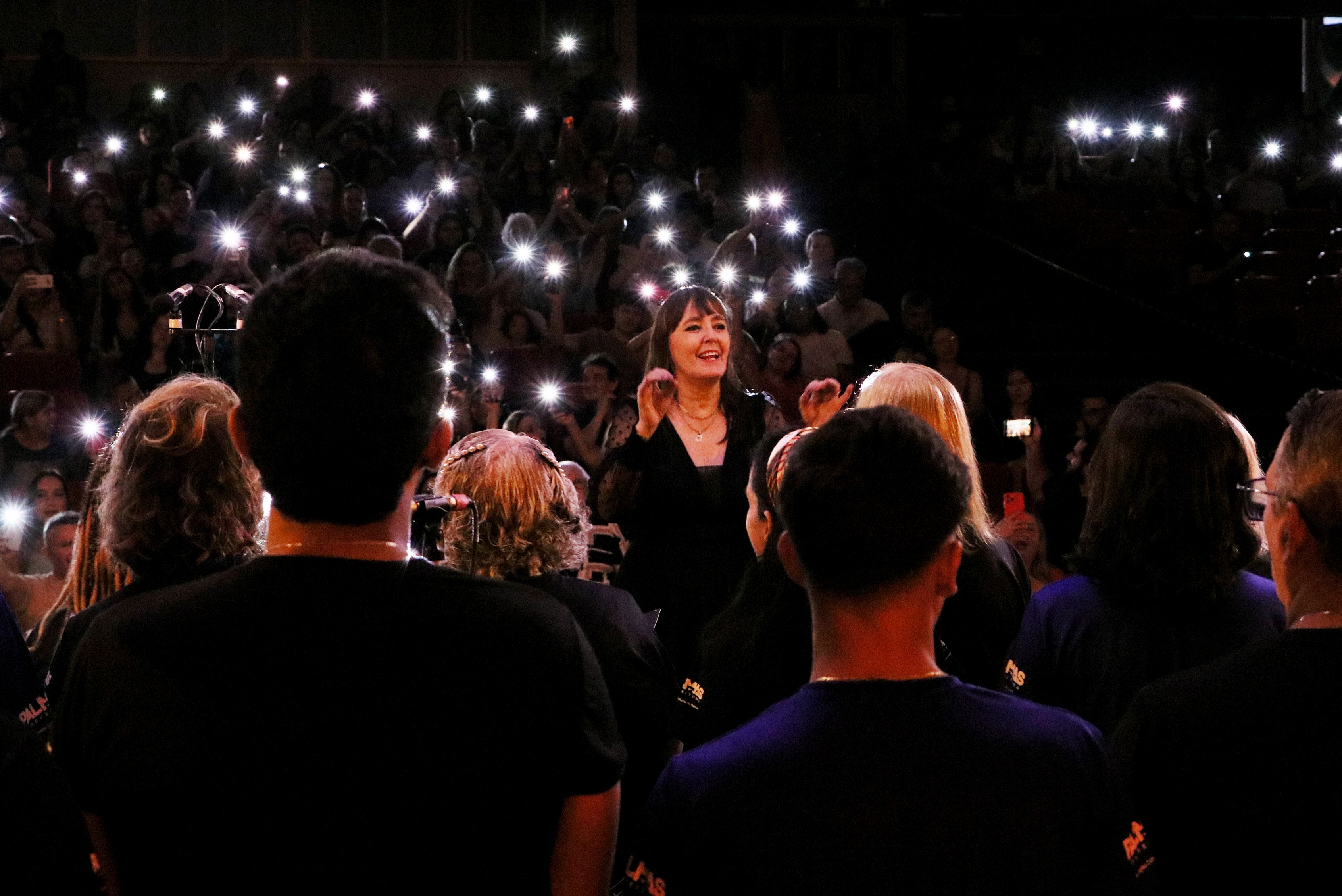 “Todo processo seletivo sempre nos surpreende com a riqueza vocal apresentada pelos participantes”, afirma a regente do CJP e do CMP, maestrina Renate Stephanes - Foto: Flávia Ruth/FCP