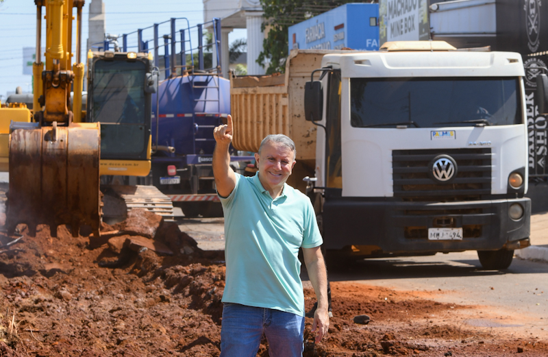Comerciantes comemoram início das obras de requalificação da Avenida Tocantins