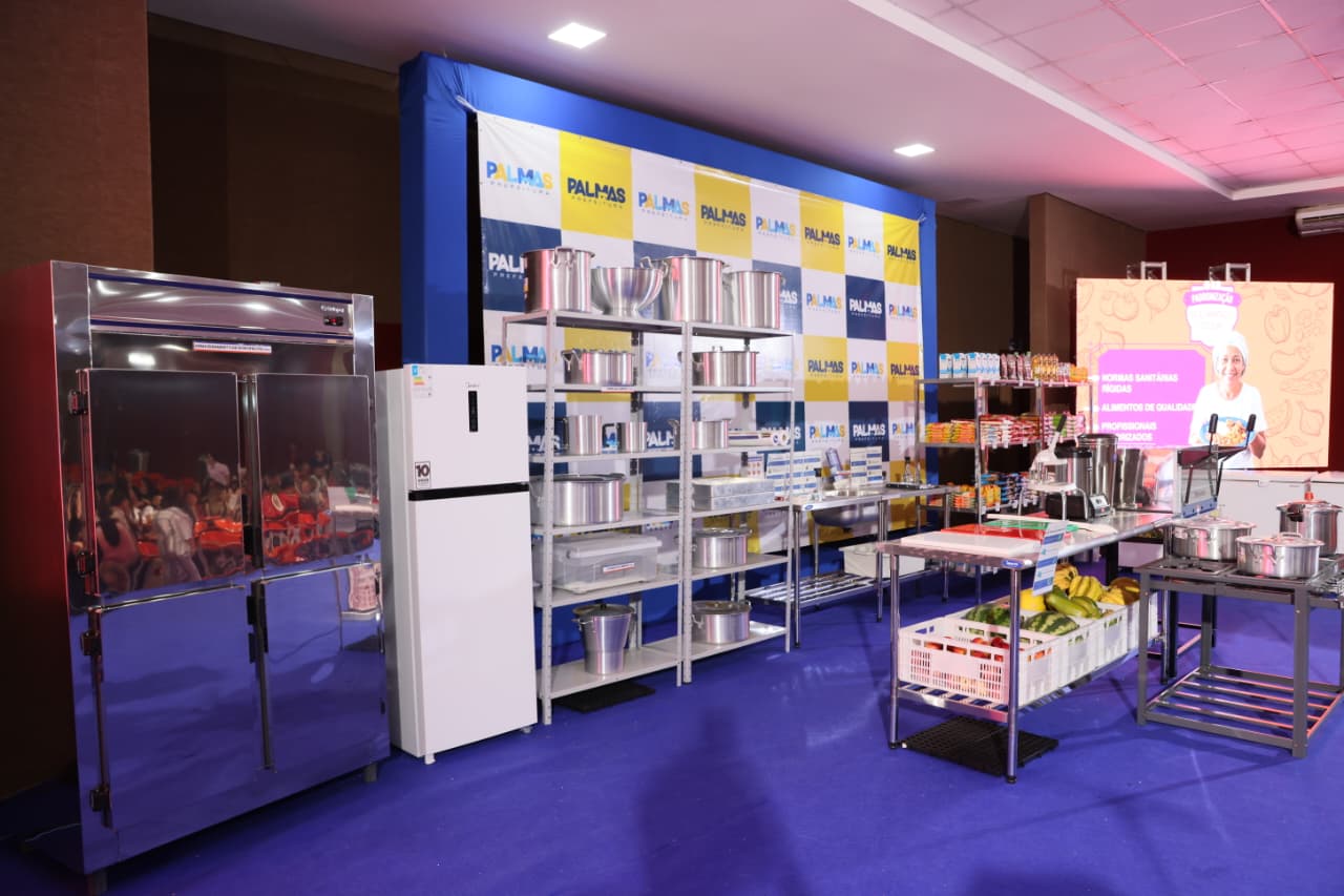 Serviço padronizado de alimentação escolar na rede municipal de Palmas utilizará sistema informatizado e priorizar agricultores familiares como fornecedores