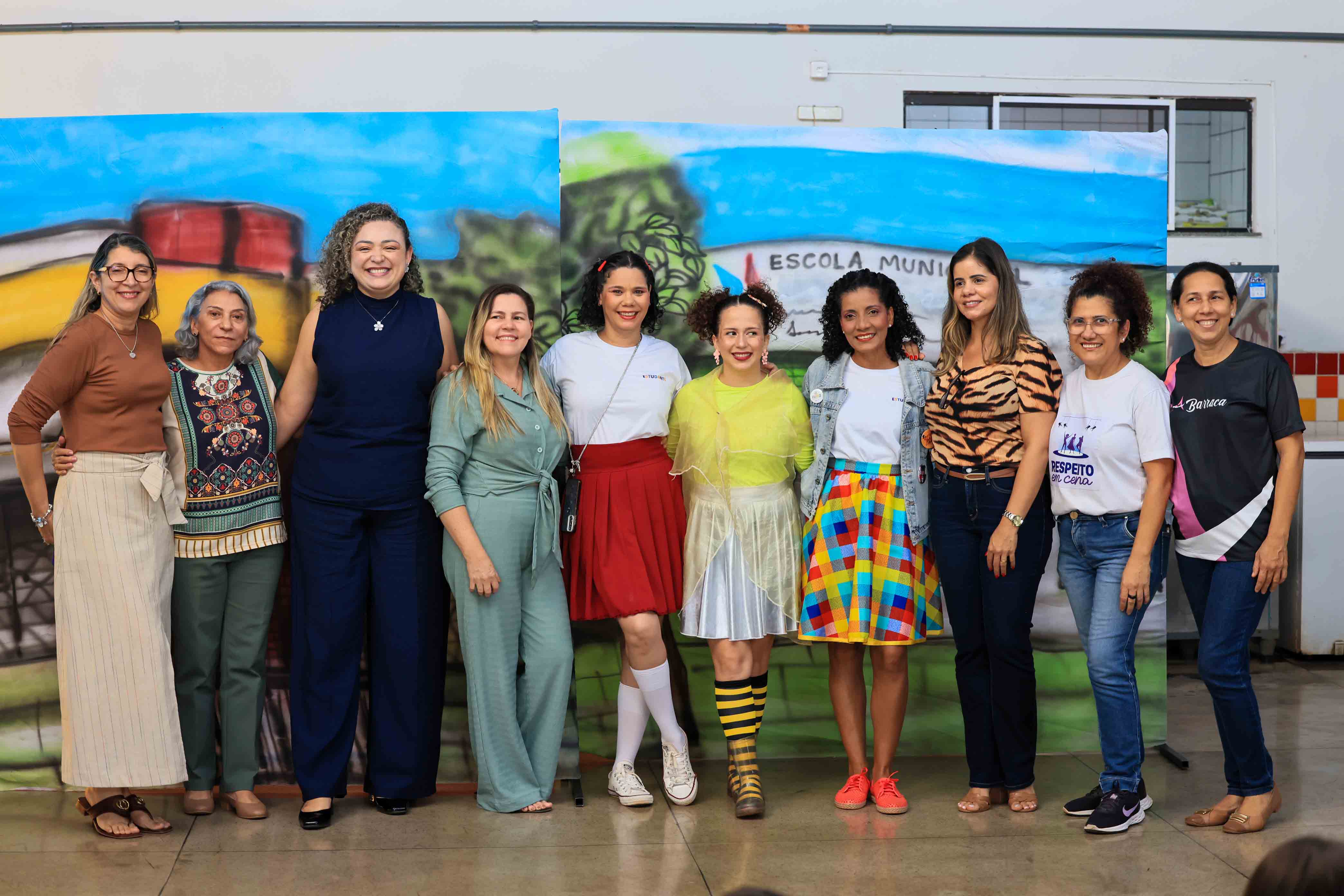 Prefeitura de Palmas leva projeto Respeito em Cena à Escola Municipal Darcy Ribeiro
