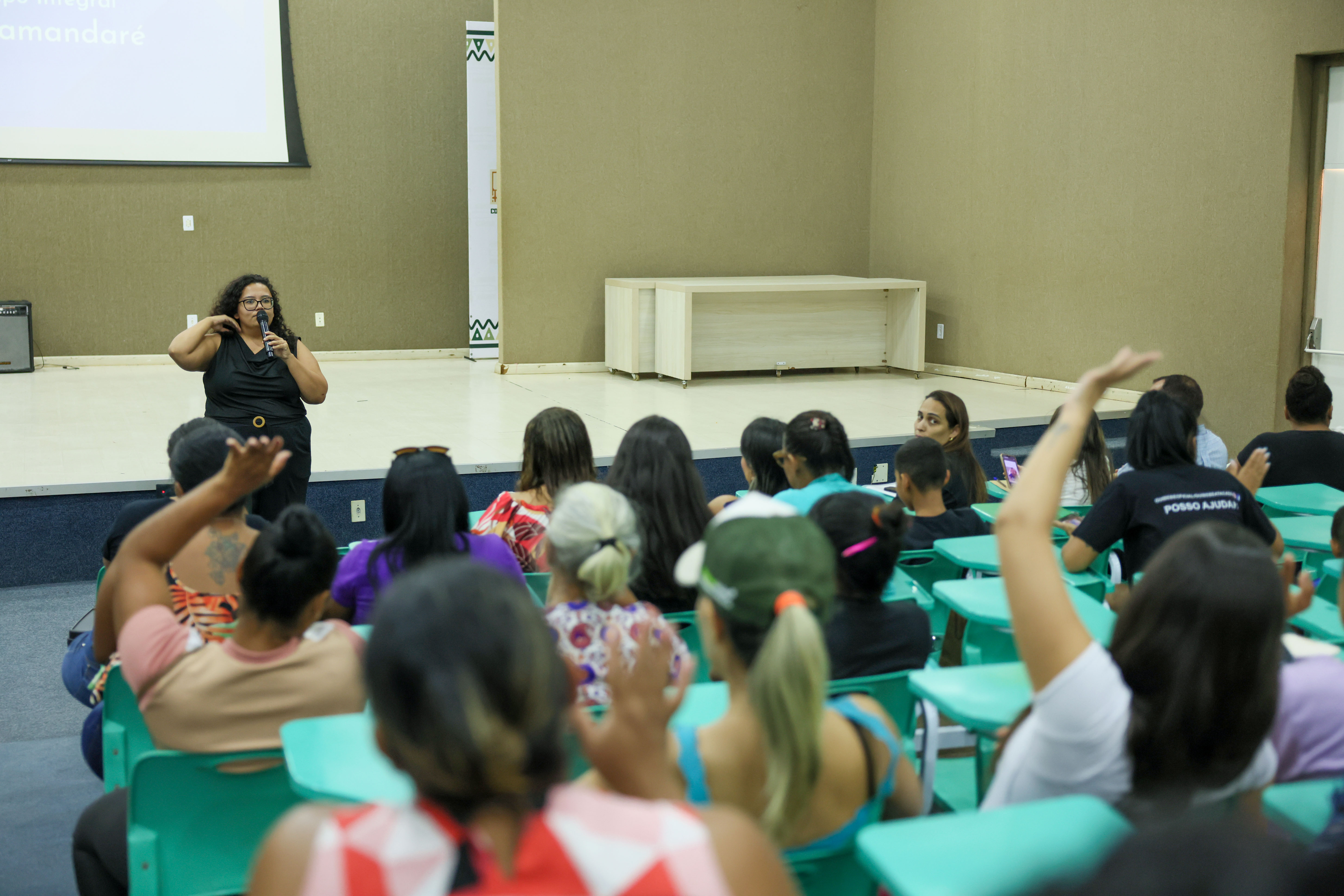 Gerente do Cadastro Único e Programa Bolsa Famíliada Semas Luzianni Silva  falou sobre as visitas às famílias unipessoais