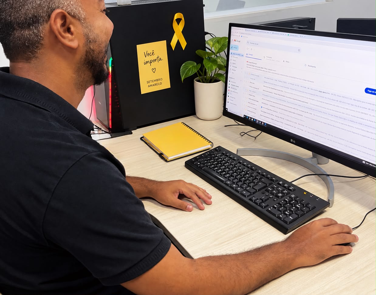 Unidades de saúde de Palmas realizam programação especial em alusão ao Setembro Amarelo