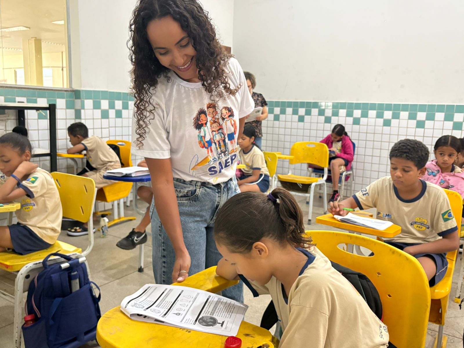 Estudantes do 1º ao 9º ano participam da mais uma etapa do Sistema de Avaliação Educacional de Palmas