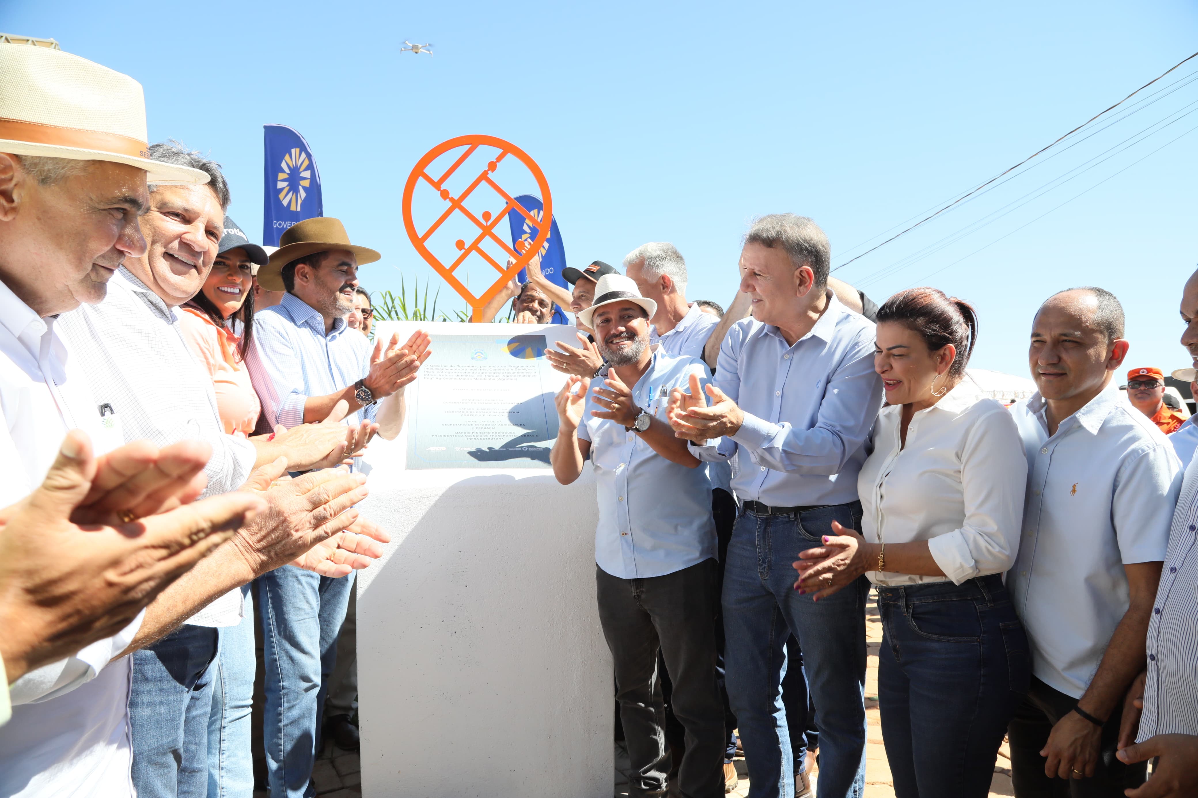 Solenidade marcou inauguração da reestruturação do parque agrotecnológico 