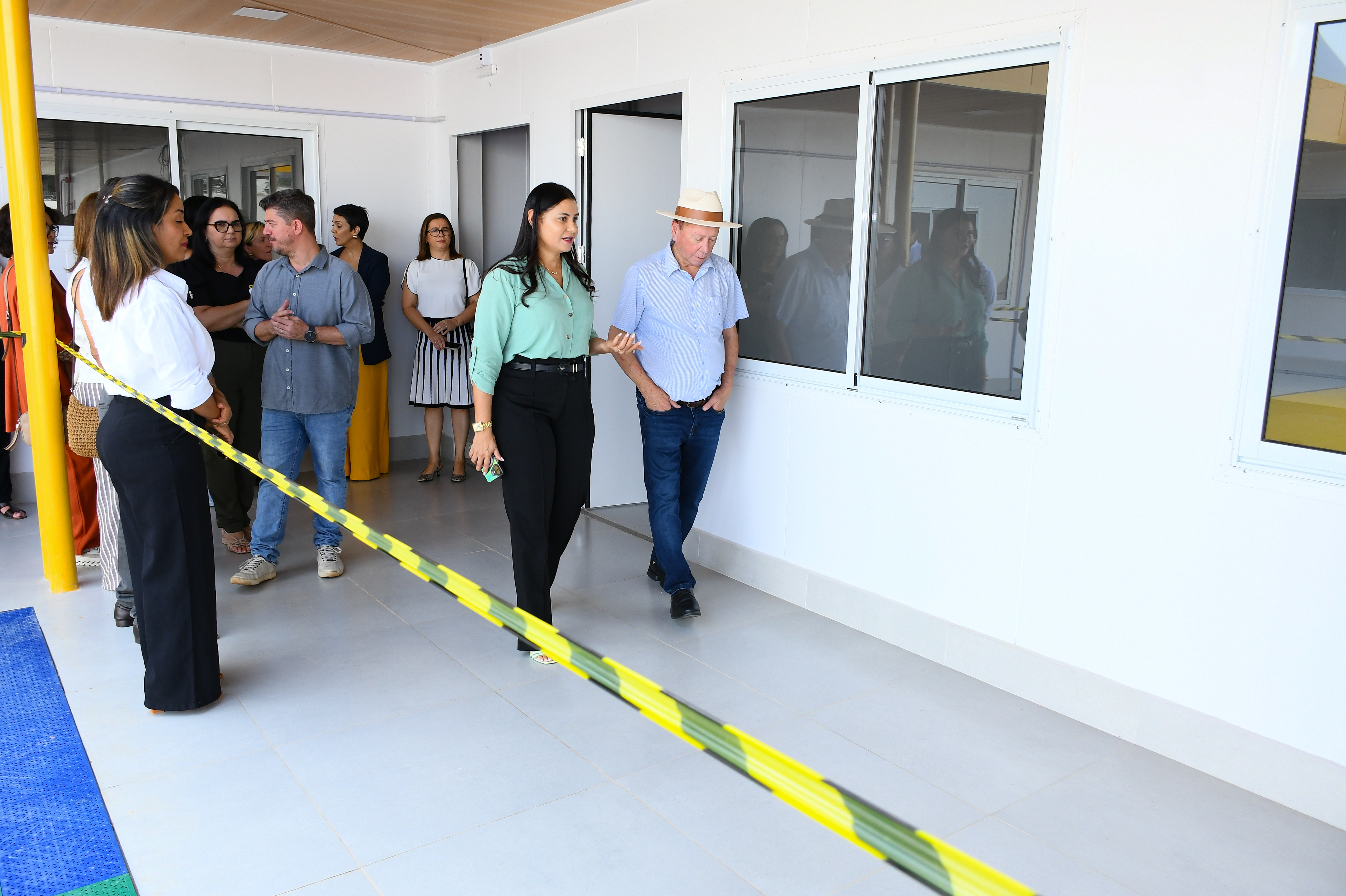 Em visita a Palmas, prefeito de Sinop (MT) realiza visita técnica à obra do Centro de Educação e Saúde Inclusiva