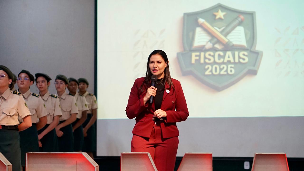 Secretária de Educação de Palmas, Anice Moura, destacou a participação dos pais no processo educativo - Foto: Pedro Barbosa