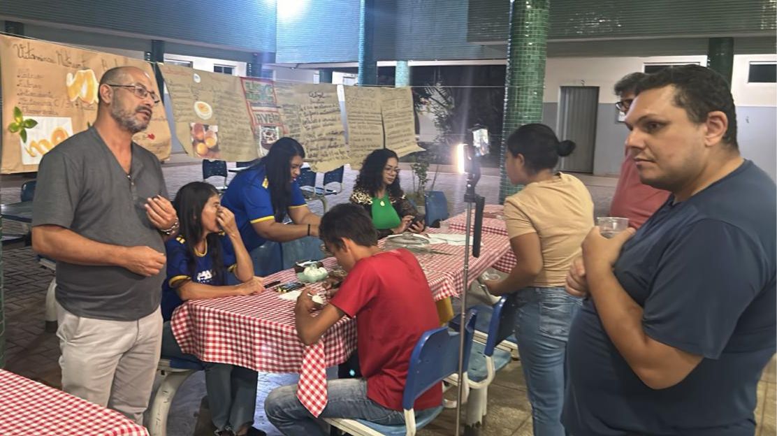 Ação reuniu alunos desde a alfabetização até o 9º ano do ensino fundamental - Foto: Divulgação