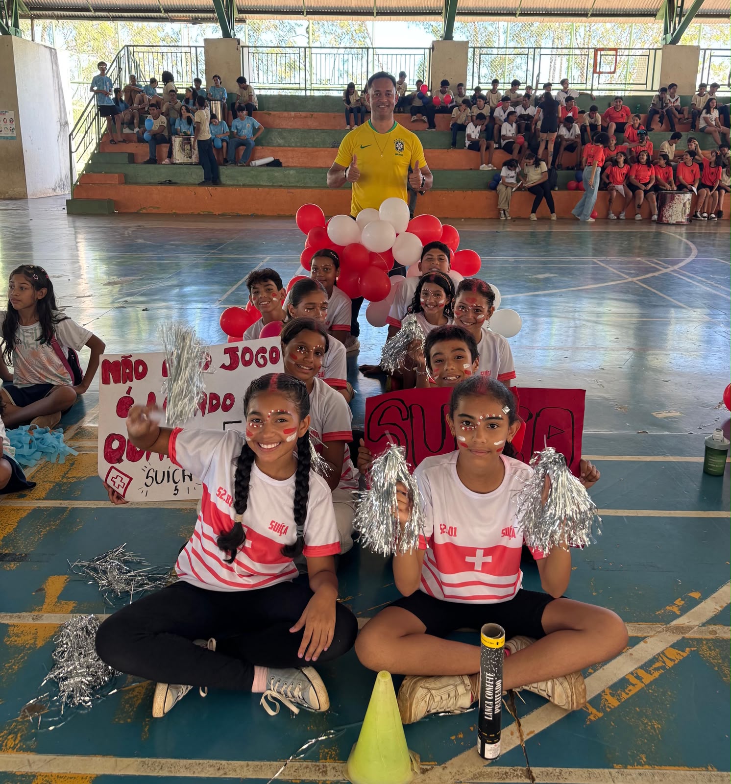Cada turma adotou uma seleção participante da Copa do Mundo FIFA 2026 - Foto: divulgação
