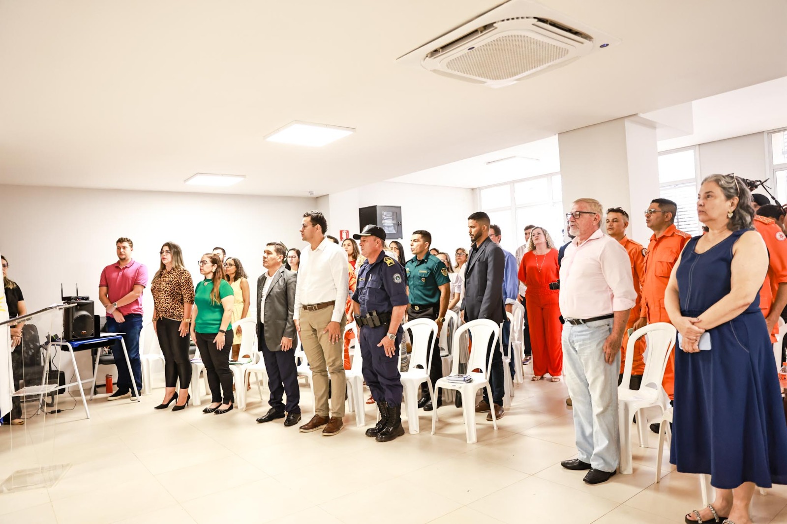 Solenidade de renovação foi realizada no auditório da Semed, localizada na Avenida Teotônio Segurado 