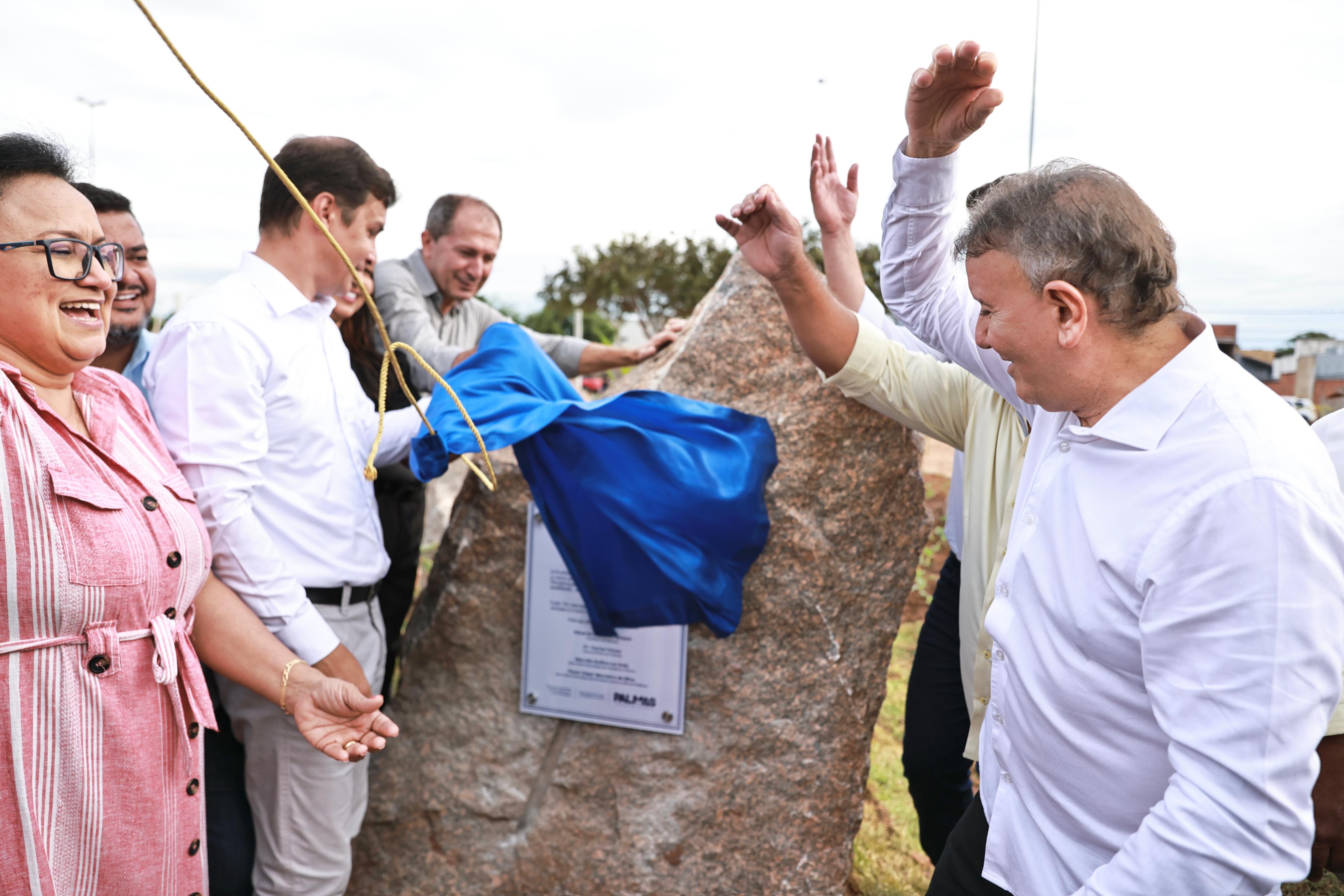 Inauguração da praça na Arso 43 (407 Sul)