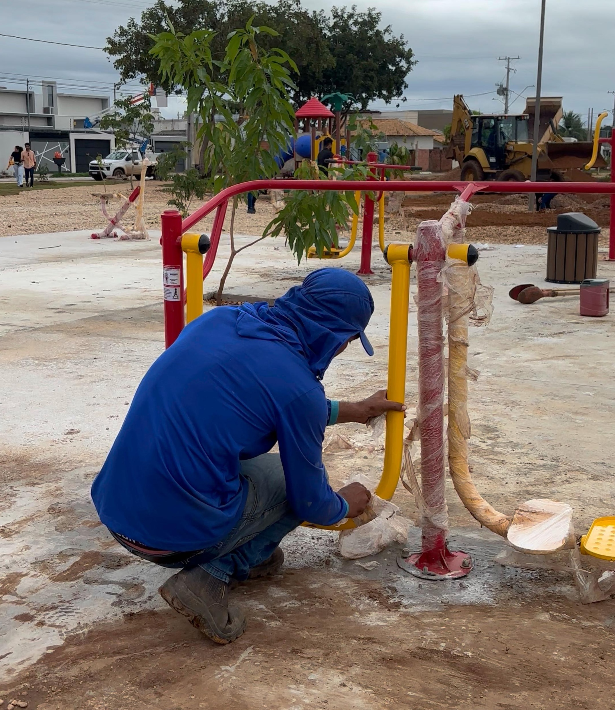 Manutenção de equipamento na Arso 
