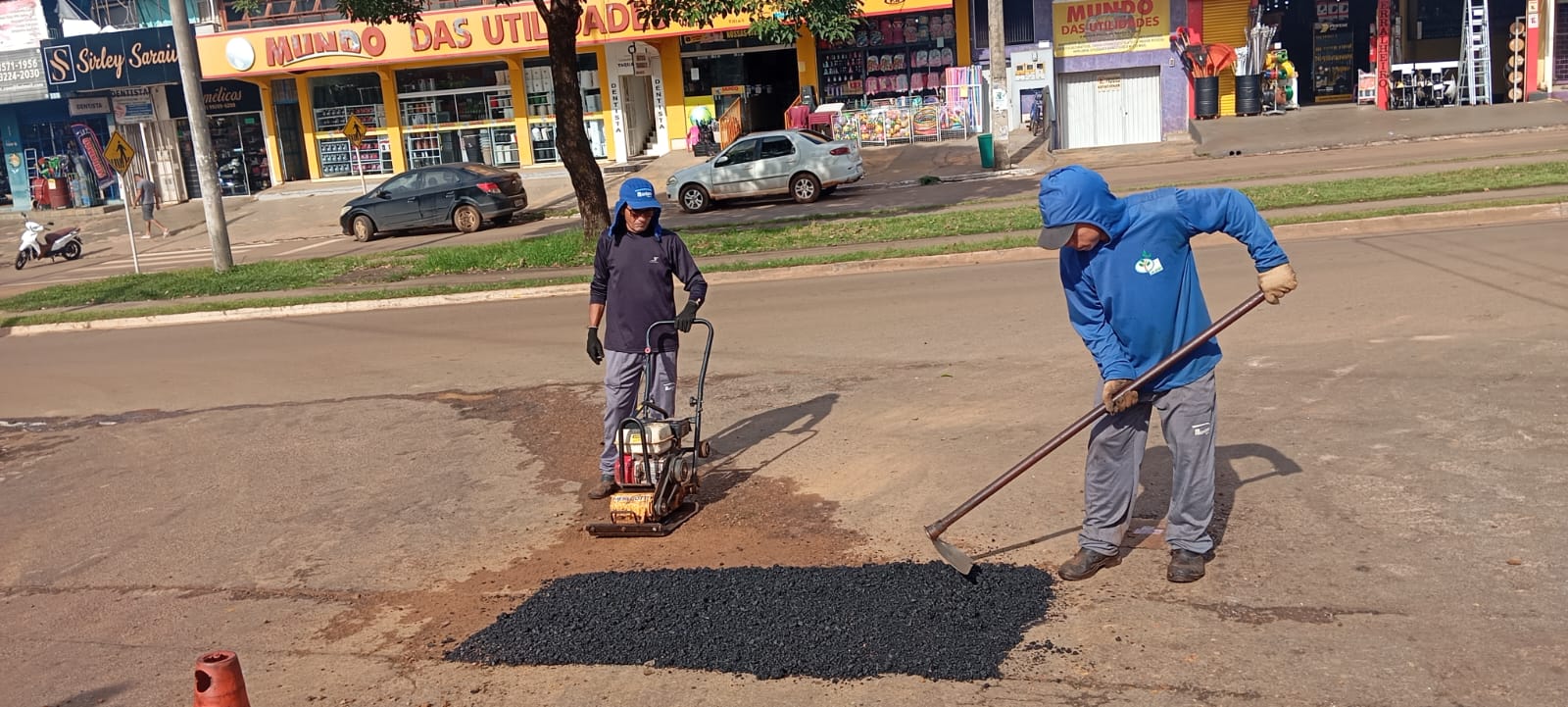 Manutenção de via em Taquaralto