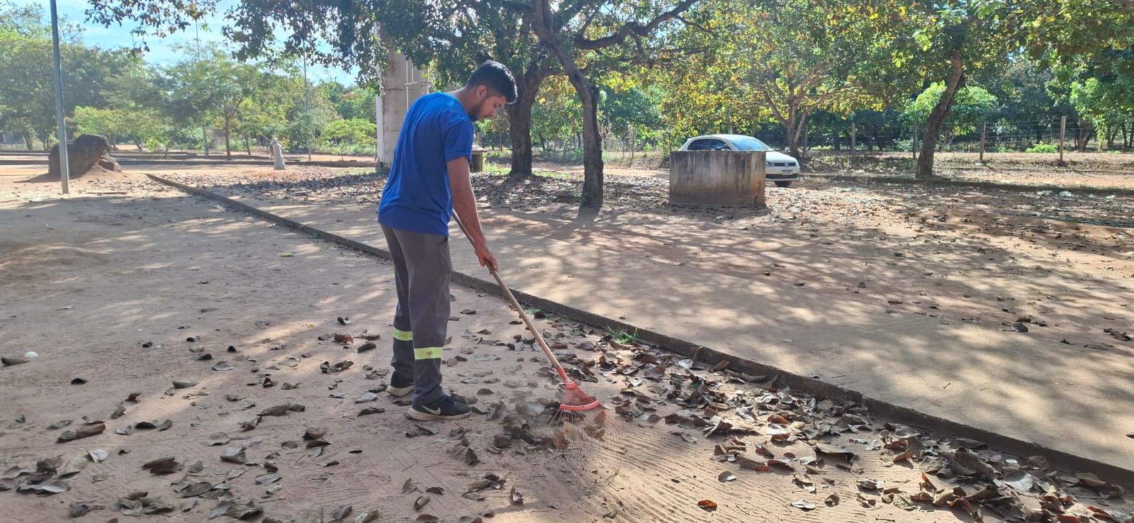 Rastelagem na Praia do Caju