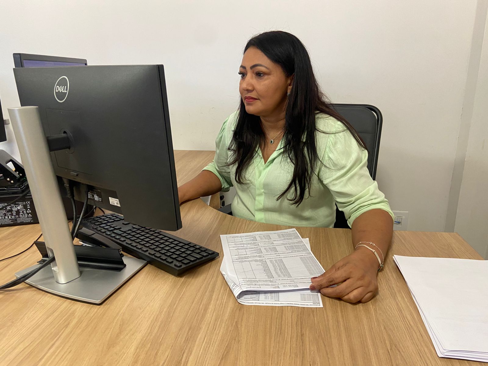 Eliene de Sousa Reis já adiantou alguns exames e está ansiosa para assinar o aguardado termo de posse