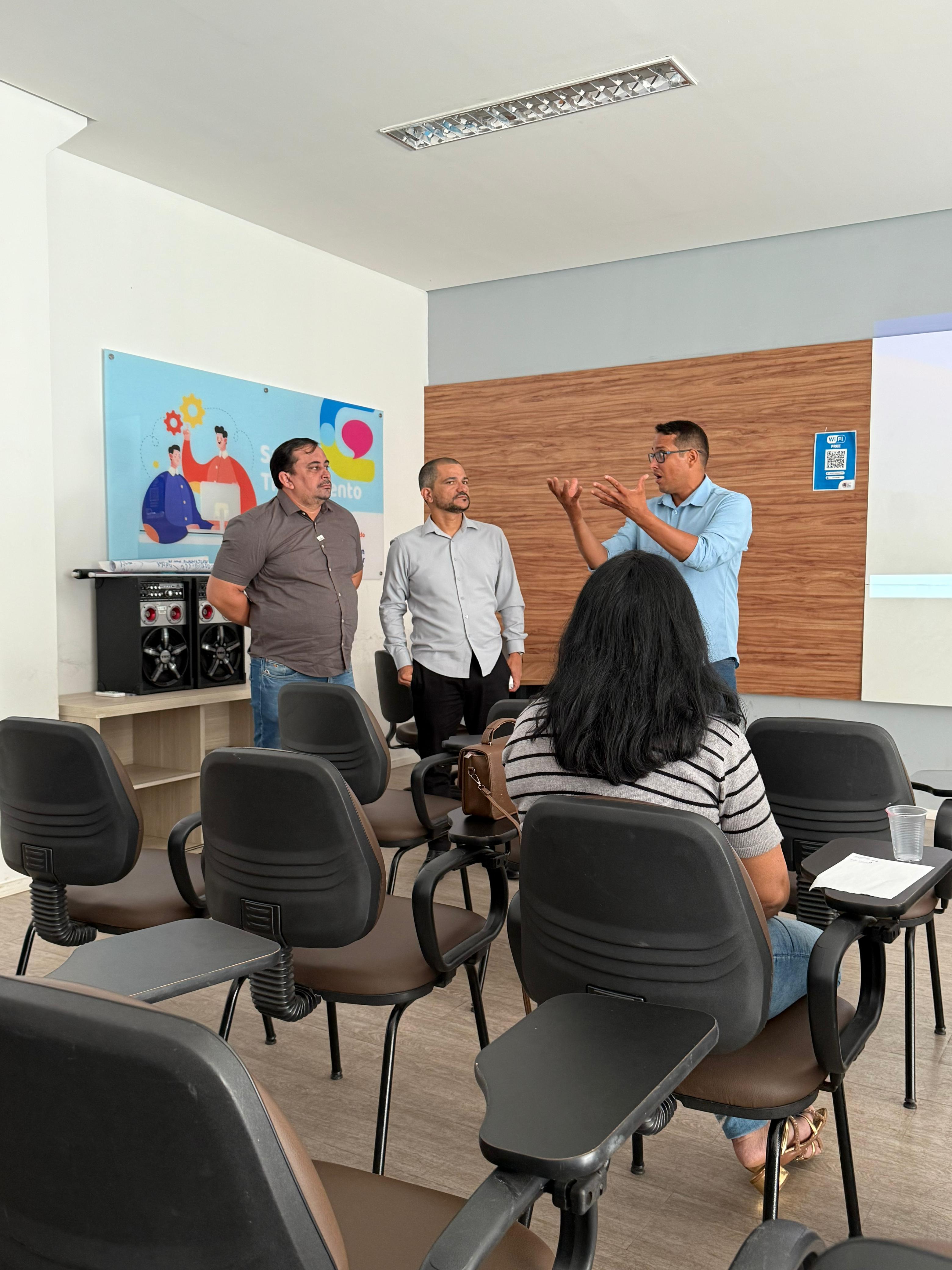 Próximo passo será a simulação de atendimentos. 