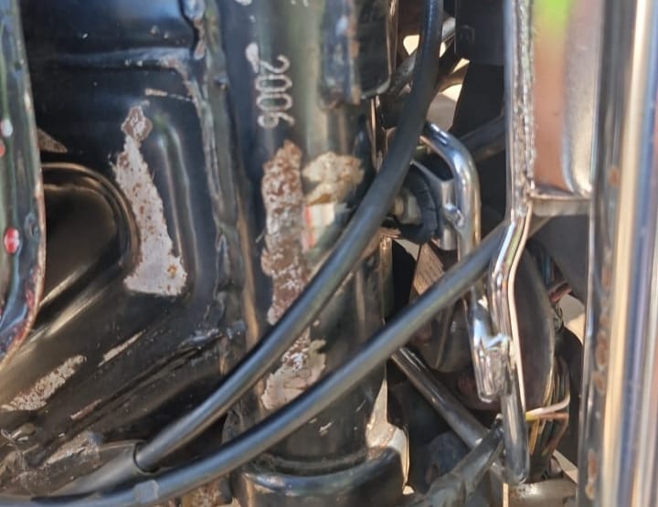 Chassi da moto raspado caracteriza como crime de adulteração