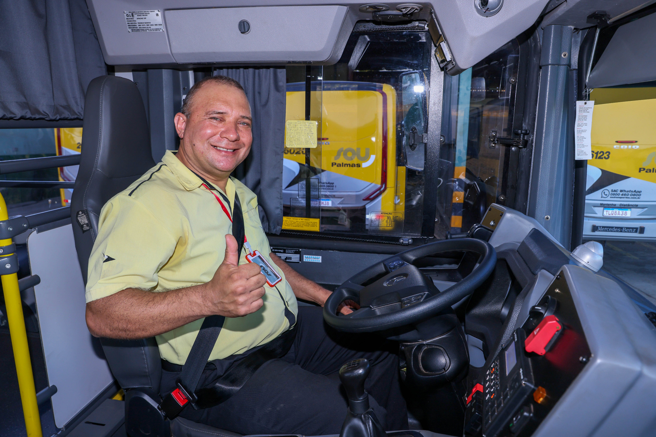 Elismar diz que dá o seu melhor, para que os outros venham a se satisfazer com o transporte coletivo de Palmas 