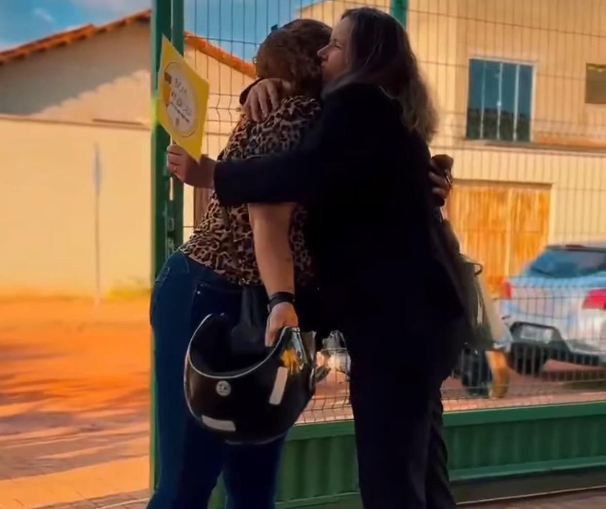 A recepção aos professores, gestores e coordenadores pedagógicos nas escolas e Cmeis é mais uma atividade para fortalecer os laços entre os profissionais