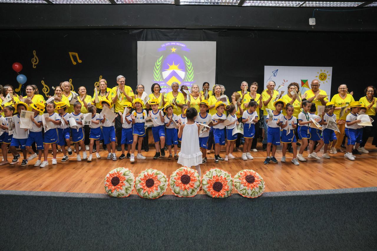 Encontro entre diferentes gerações, culturas e experiências educativas marcaram programação no auditório do Palácio Araguaia